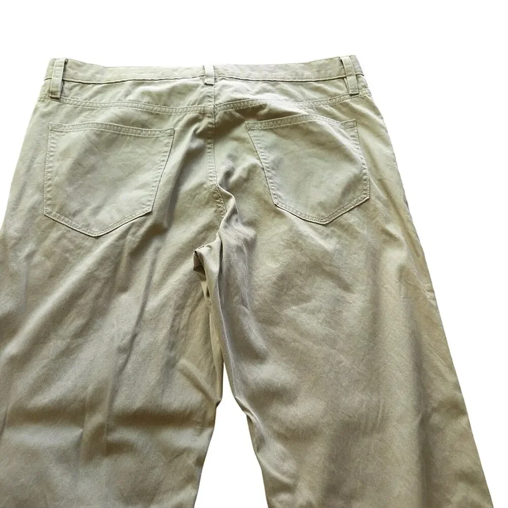 Banana Republic Men's Size 34x32 Relaxed Fit Tan Jeans